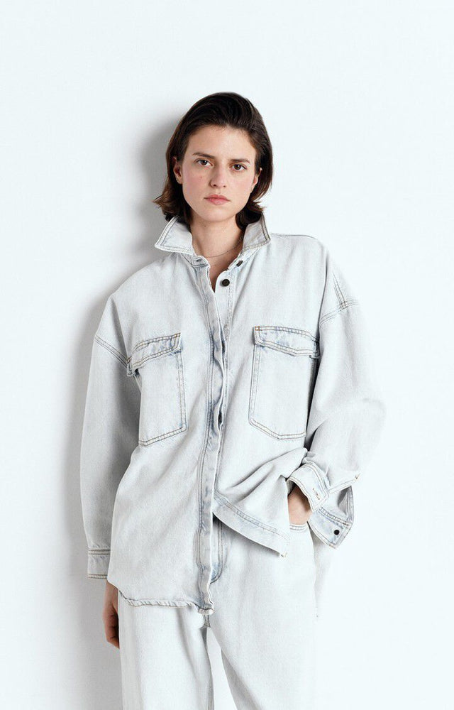 Camasa jeans femei, American Vintage