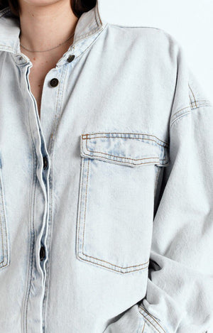 Camasa jeans femei, American Vintage