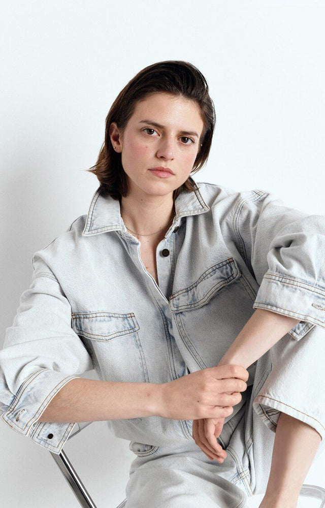 Camasa jeans femei, American Vintage