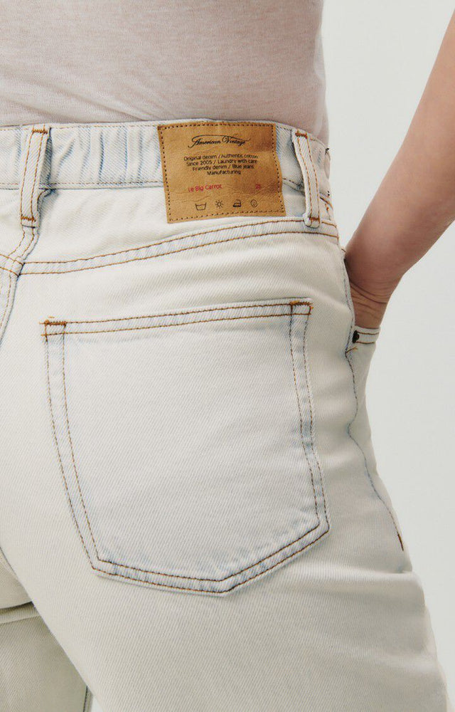 Jeans femei, decolorati, American Vintage