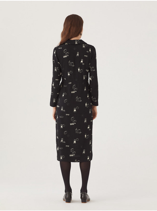 Rochie femei, Lost and Found print, Nice Things