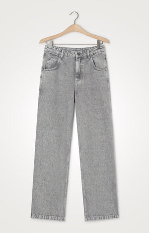 Jeans femei gri prespalat, American Vintage