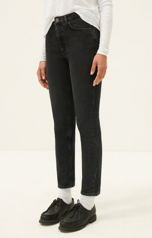 
                
                    Load image into Gallery viewer, Jeans femei negru, American Vintage
                
            