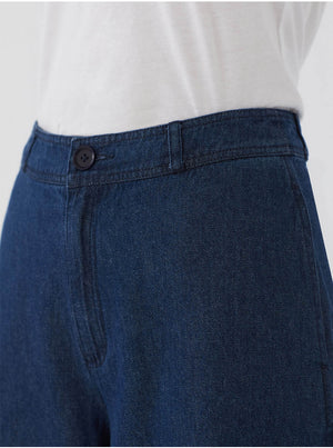 
                
                    Load image into Gallery viewer, Pantaloni denim cullote, Nice Things
                
            