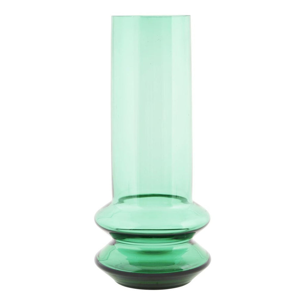 Vaza Transparenta Verde din Sticla